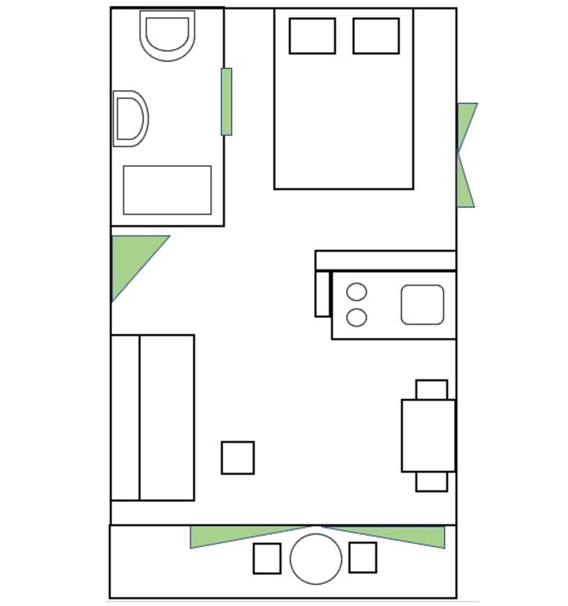 Apartments Garden House ポドゥゴラ 部屋 写真